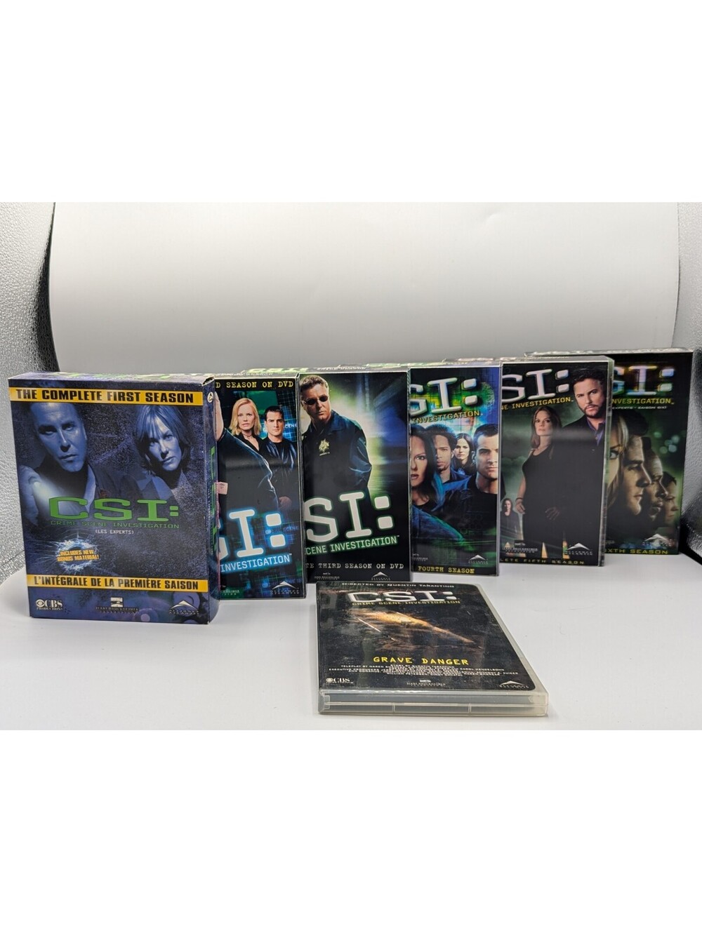 CSI: DvD Lot - Season 1-6 + Grave Danger + CSI Miami Season 1 + CSI:NY Season 1